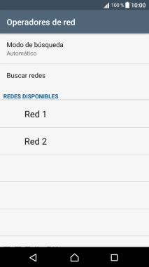 Pulsa Modo de búsqueda.
