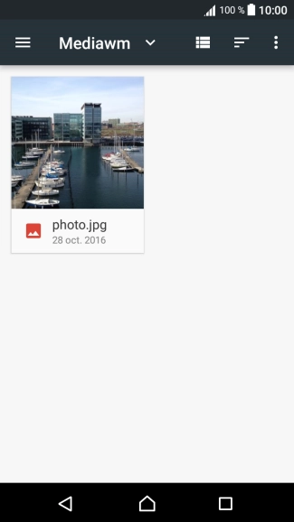 Pulsa el archivo deseado.