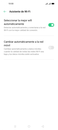 Pulsa el indicador junto a 