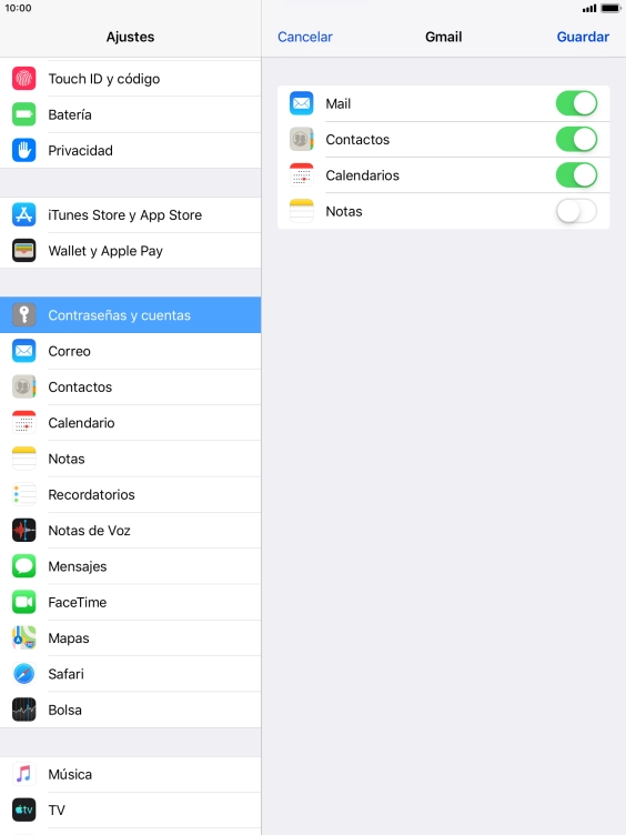 Si aparece en la pantalla esta imagen, tu cuenta de correo electrónico ha sido reconocida y configurada automáticamente. Sigue las indicaciones de la pantalla para introducir más información y terminar la configuración.