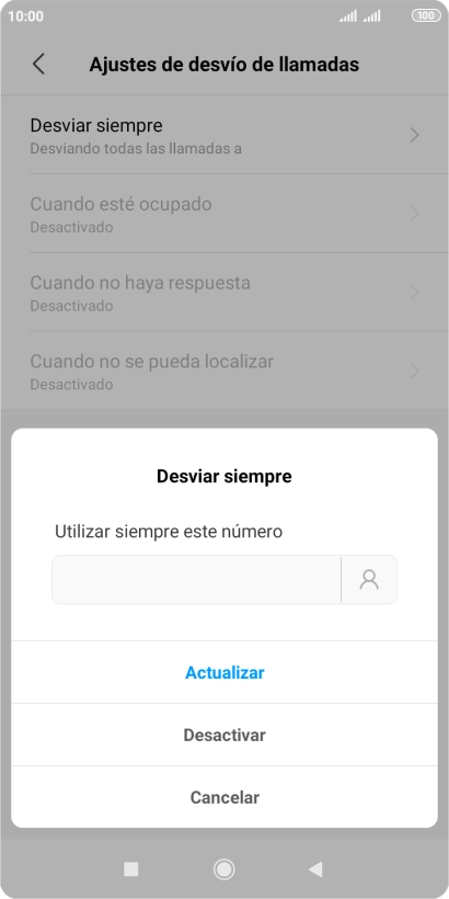 Pulsa Desactivar.