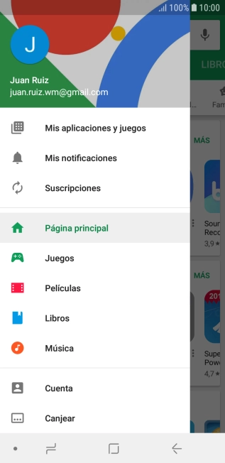 Pulsa Mis aplicaciones y juegos.