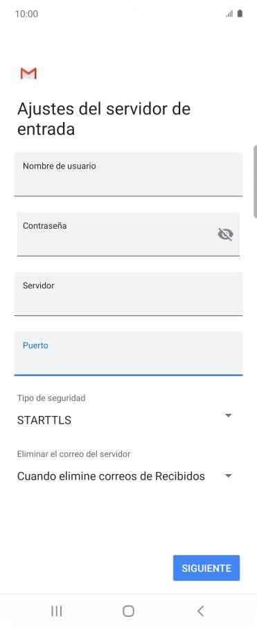 Pulsa la lista desplegable bajo 