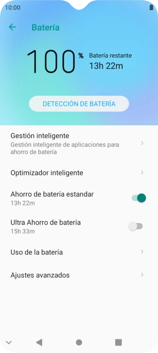 Pulsa la tecla de inicio para terminar y regresar a la pantalla de inicio.