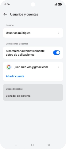 Pulsa la tecla de inicio para terminar y regresar a la pantalla de inicio.