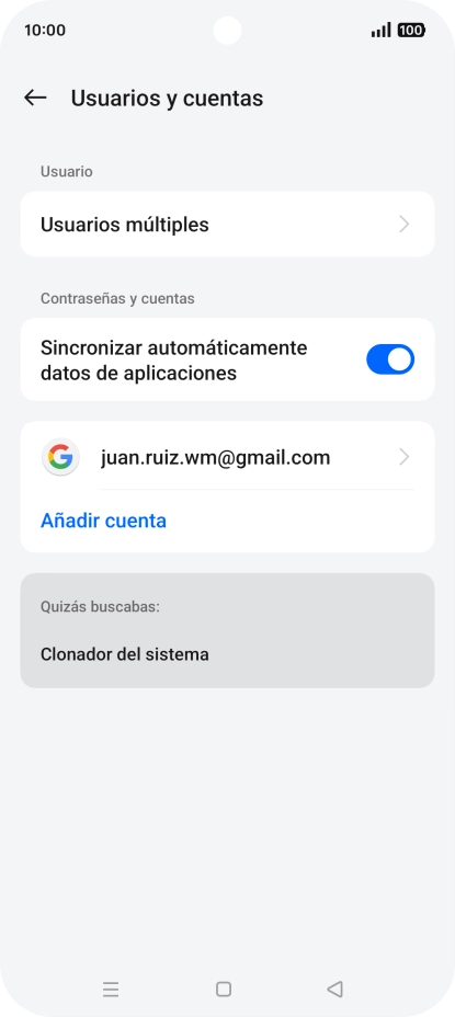 Pulsa la tecla de inicio para terminar y regresar a la pantalla de inicio.