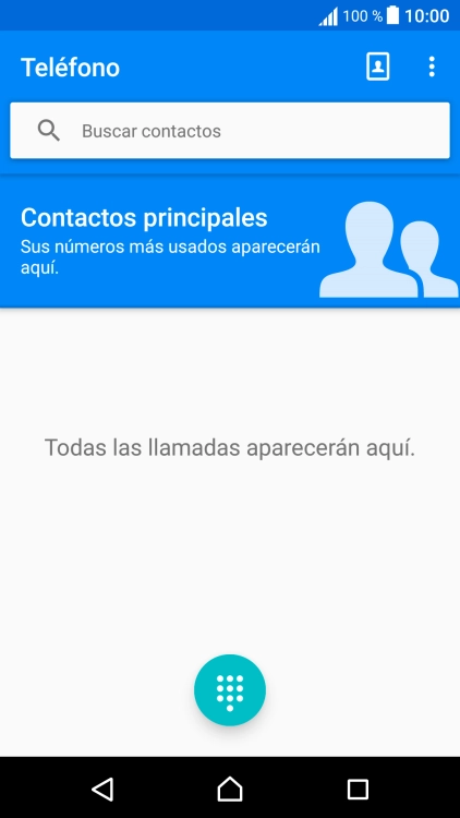 Pulsa el icono de teclado.