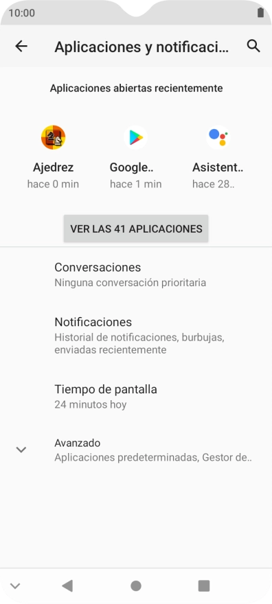 Pulsa Notificaciones.