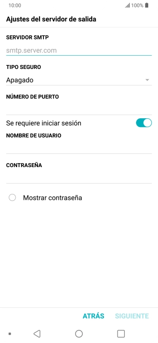 Pulsa en el campo bajo 