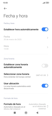 Pulsa el indicador junto a 