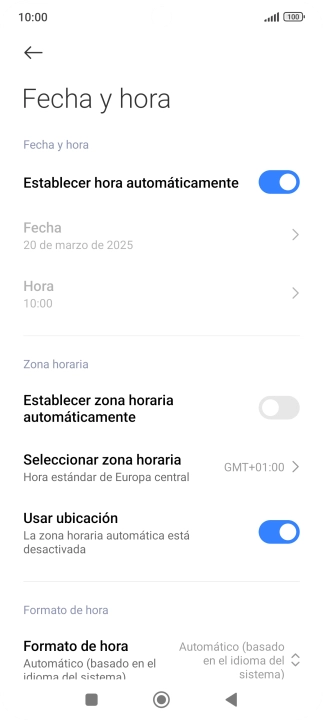 Pulsa el indicador junto a 