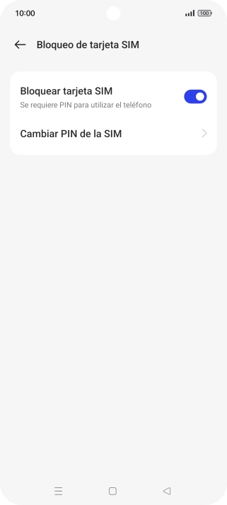 Pulsa el indicador junto a 