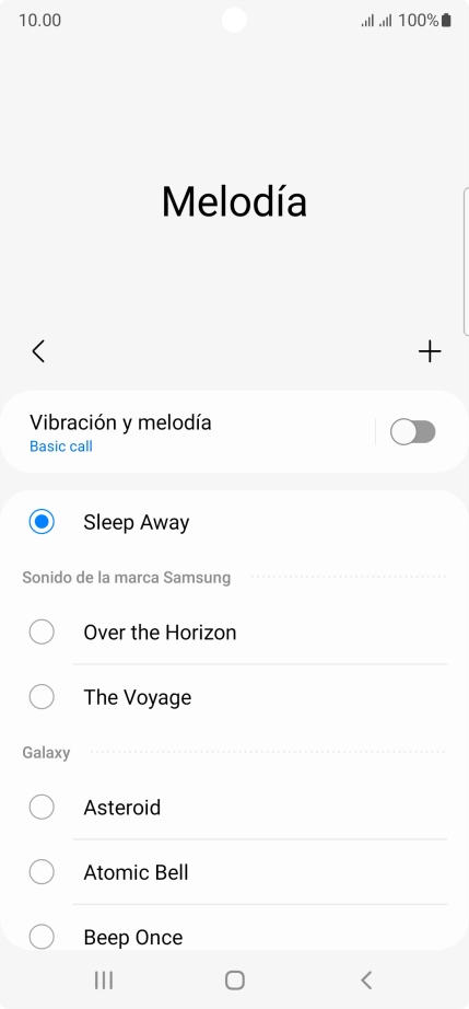 Pulsa la tecla de inicio para terminar y regresar a la pantalla de inicio.