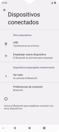 Pulsa Emparejar nuevo dispositivo.