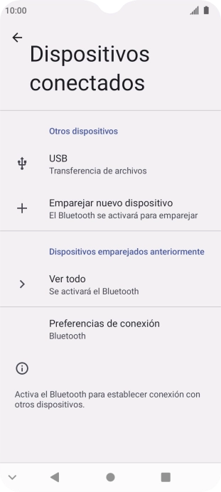 Pulsa Emparejar nuevo dispositivo.