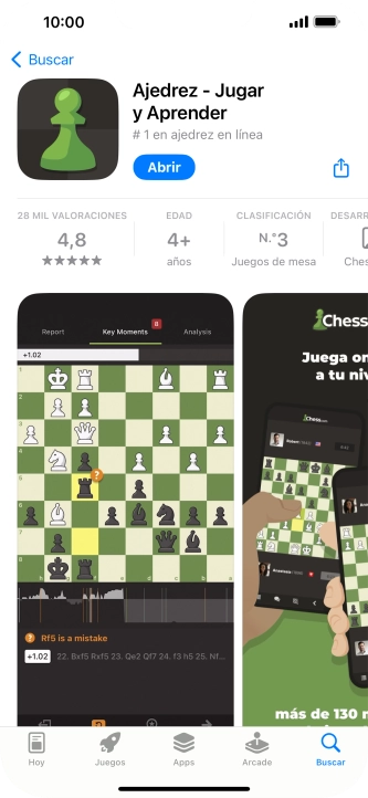 Desliza el dedo hacia arriba desde la parte inferior de la pantalla para terminar y volver a la pantalla de inicio.