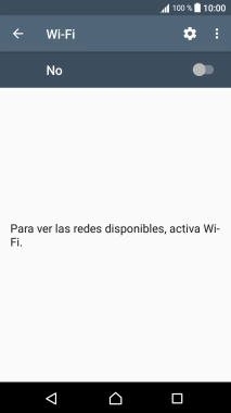 Pulsa el indicador para activar la función.