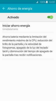 Pulsa la tecla de inicio para terminar y regresar a la pantalla de inicio.