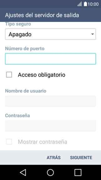 Pulsa SIGUIENTE.