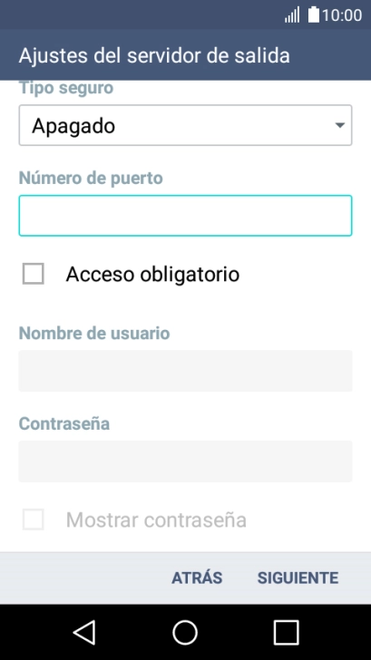 Pulsa SIGUIENTE.
