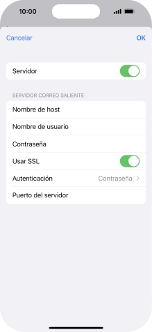 Pulsa el indicador junto a 