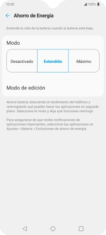 Pulsa la tecla de inicio para terminar y regresar a la pantalla de inicio.