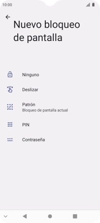 Pulsa Ninguno.