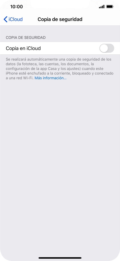 Pulsa el indicador junto a 