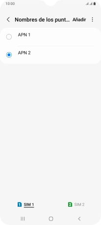 Pulsa la tecla de inicio para terminar y regresar a la pantalla de inicio.