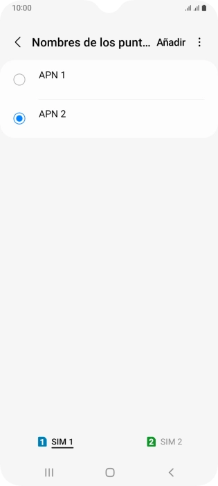 Pulsa la tecla de inicio para terminar y regresar a la pantalla de inicio.