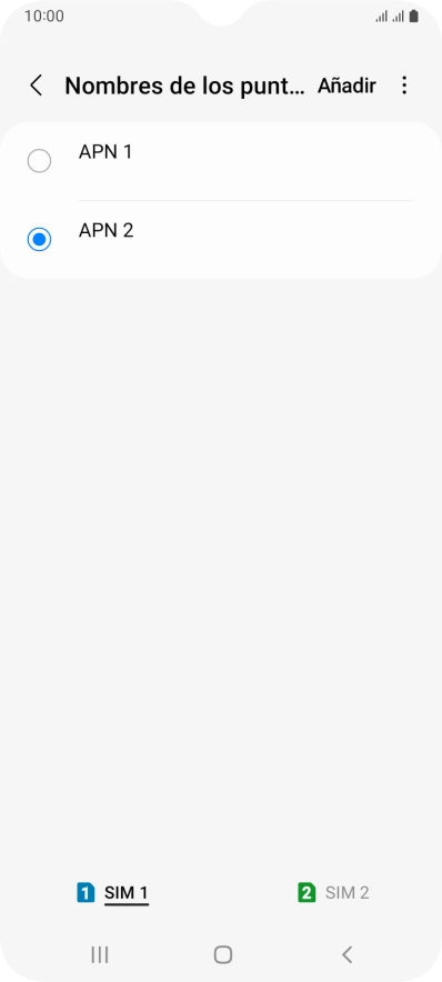 Pulsa la tecla de inicio para terminar y regresar a la pantalla de inicio.