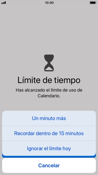 Pulsa el ajuste deseado.