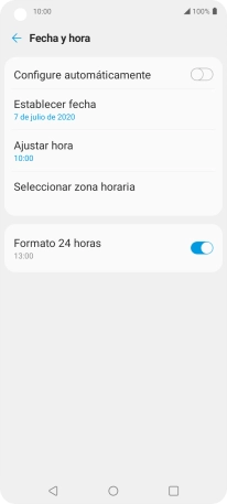 Pulsa el indicador junto a 