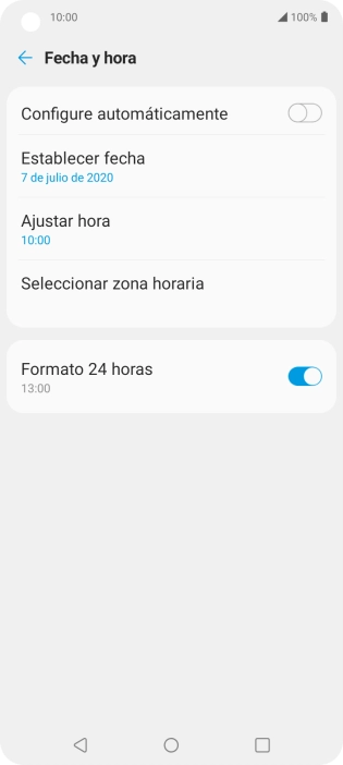 Pulsa el indicador junto a 