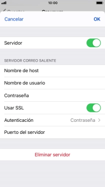 Pulsa el indicador junto a 