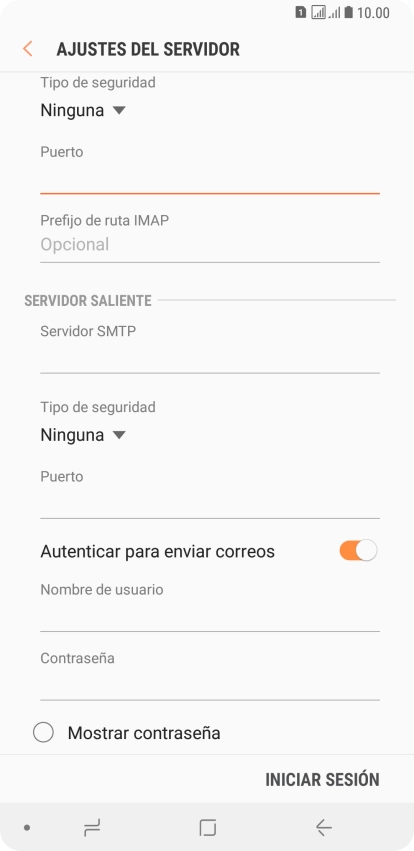Pulsa en el campo bajo 