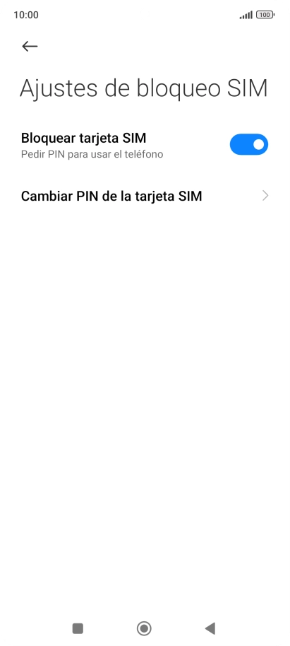 Pulsa el indicador junto a 