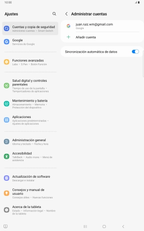 Pulsa la tecla de inicio para terminar y regresar a la pantalla de inicio.