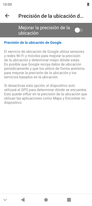 Si pulsas el indicador junto a 