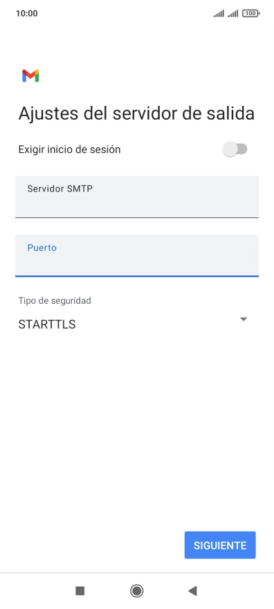Pulsa la lista desplegable bajo 