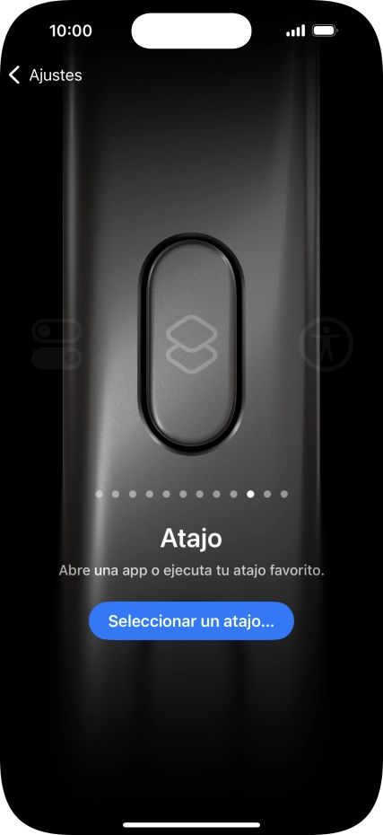 Si el teléfono lo solicita, sigue las indicaciones de la pantalla para elegir más ajustes de la función que has seleccionado.