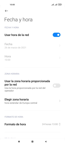 Pulsa el indicador junto a 