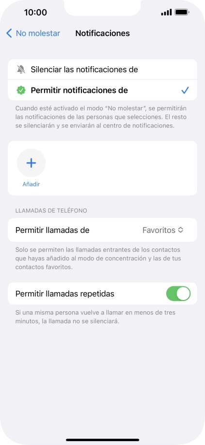 Pulsa la flecha hacia la izquierda.