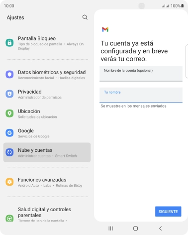 Pulsa SIGUIENTE.