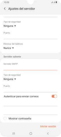 Pulsa la lista desplegable bajo 
