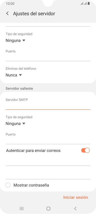 Pulsa la lista desplegable bajo 