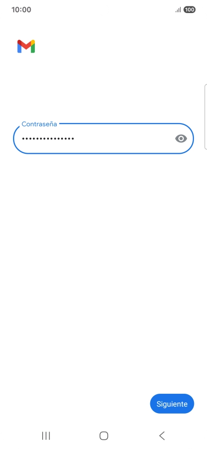 Pulsa Siguiente.