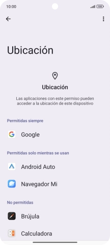 Pulsa la app deseada.