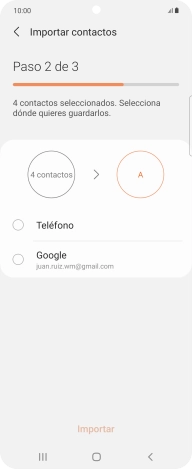 Pulsa Teléfono.
