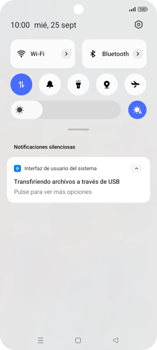 Pulsa Pulse para ver más opciones.
